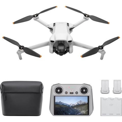DJI Mini 3 Fly More Combo + Rc Smart-controller Drone Grijs