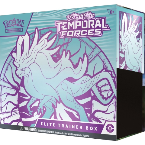 Pokemon (ue) Tcg: Scarlet & Violet Temporal Forces - Elite Trainer Box (walking Wake) Pokémon-kaarten