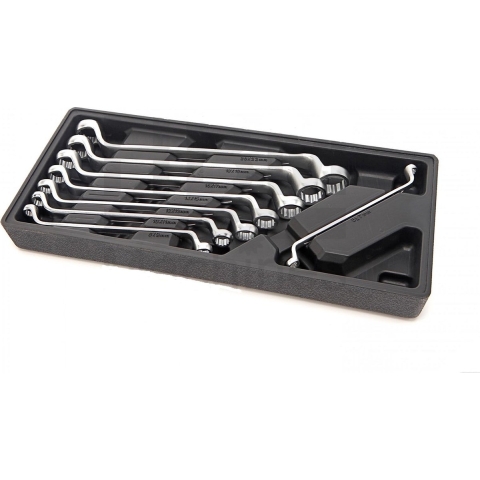 HBM 8-delige ringsleutelset inlay voor HBM gereedschapswagen