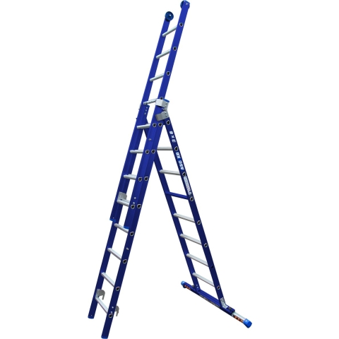 ASC 990609614 XD Ladder 3x8 Niveaus - Recht Met Stabilisatiebalk