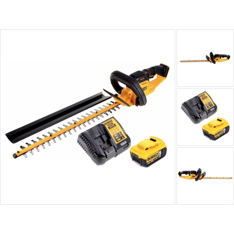 DeWALT DCM563P1 18V Li-Ion Accu Heggenschaar Set (1x 5,0Ah Accu)