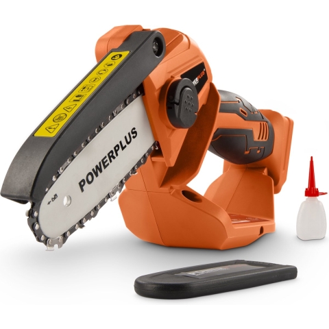 Powerplus POWDPG7572 20V Accu Eénhands Kettingzaag - 120mm - 4"