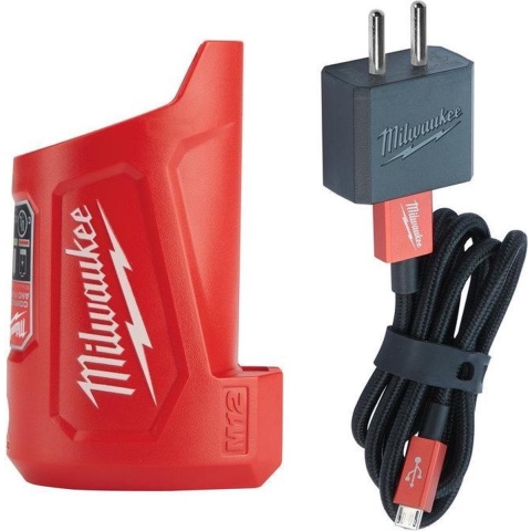Milwaukee M12 TC 12V Li-Ion Accu Lader Met USB