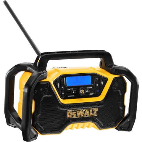 DeWALT DCR029 18V Li-Ion Accu DAB+ Bouwradio Met Oplaadfunctie - Werkt Op Netstroom&Accu