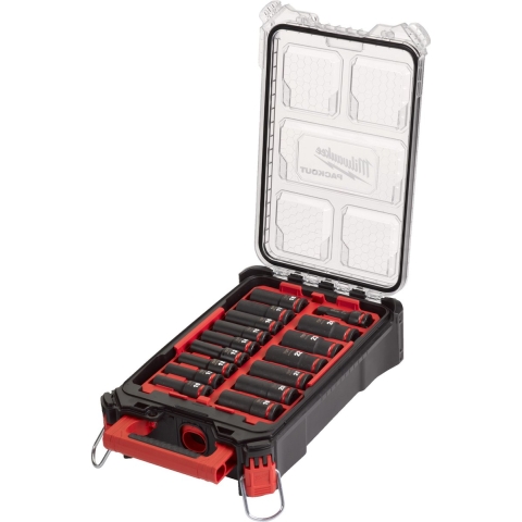 Milwaukee 4932480943 Shockwave Impact Duty Doppenset In Foam - 1/2˝ - 16 Stuks