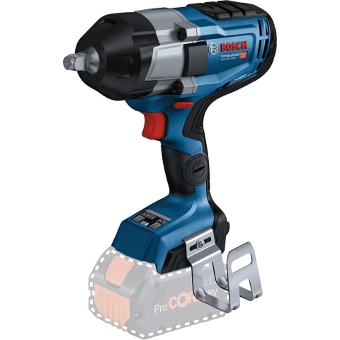 Bosch GDS 18V-1000 C 18V Li-Ion Accu BiTurbo Slagmoeraanzetter Set (2x 8,0Ah) In L-Boxx - 1000Nm - Koolborstelloos