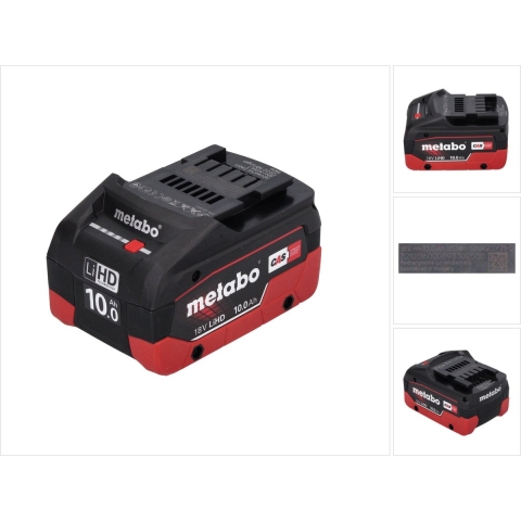 Metabo 625549000 LiHD Accu-pack 18 V - 10.0 Ah