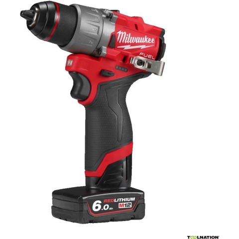 Milwaukee M12 FDD2-602X 12V Li-ion Accu Subcompacte Boormachine Set (2x 6.0Ah Accu) In HD Box