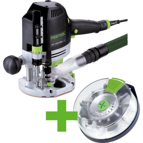 Festool OF 1400 EBQ-Plus Bovenfrees + Box-OF-S In Systainer 1400W - 70 Mm