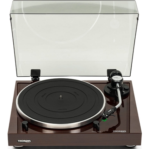 Thorens TD 204 platenspeler walnoot