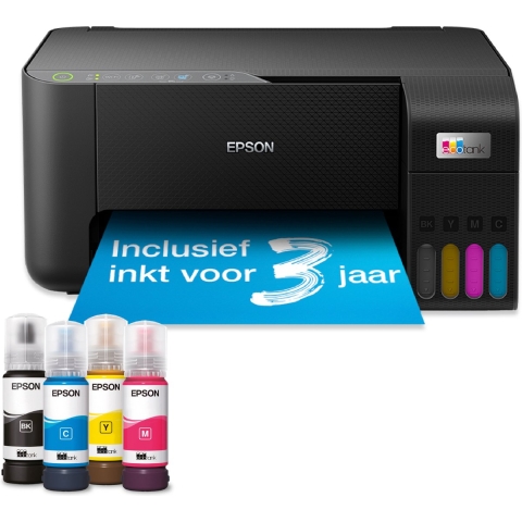 Epson Ecotank Et-2865 - Printen Kopiëren En Scannen Inkt All-in-one-printer Zwart