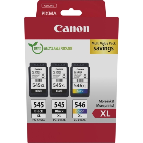 Canon Pg-545xl (x2)/cl-546xl Multicolor