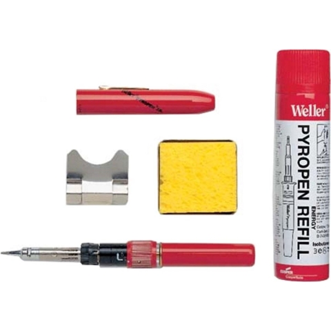 Weller Pyropen WP2 Junior Gassoldeerbout Incl. Gasfles - 60W