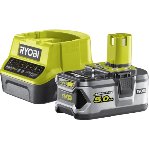 Ryobi RC18120-150 18V Li-Ion Accu Starterset (1x 5.0Ah) + Lader - 5133003366