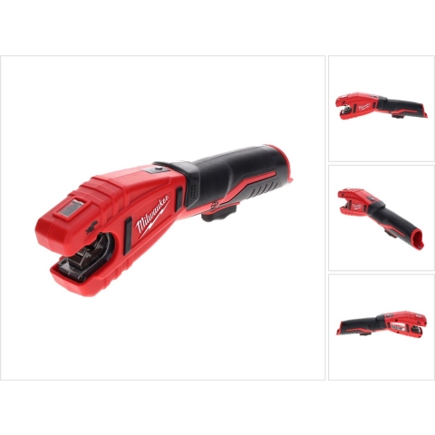 Milwaukee C12 PC-0 12V Li-Ion Accu Pijpsnijder Voor Koper Body