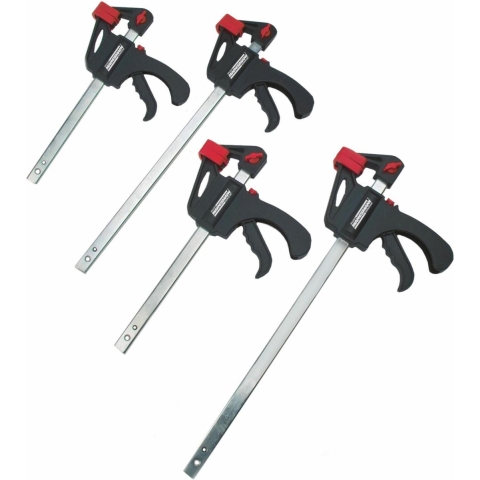 MANNESMANN 4-delige set lijmklemmen
