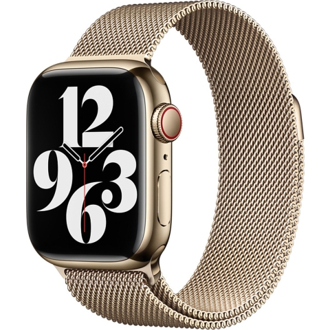 Apple 41 Mm Gold Milanees Bandje