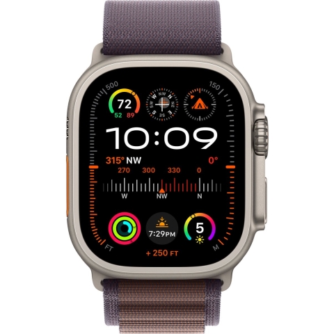 Apple Watch Ultra 2 GPs + Cellular 49 Mm Titanium Case/indigo Alpine Loop - Small