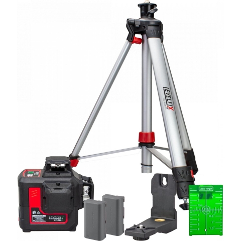 Levelfix CCL160 Li-ion Accu Kruislijnlaserset