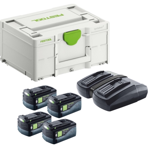 Festool SYS 18V 4x5,0/TCL 6 DUO Energieset In Systainer