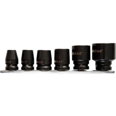RODAC 1/2"spherical krachtdoppenset (6 stuks)