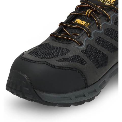 DeWALT CROS00460 Crossfire Lage Veiligheidsschoen S3 - Zwart - 46