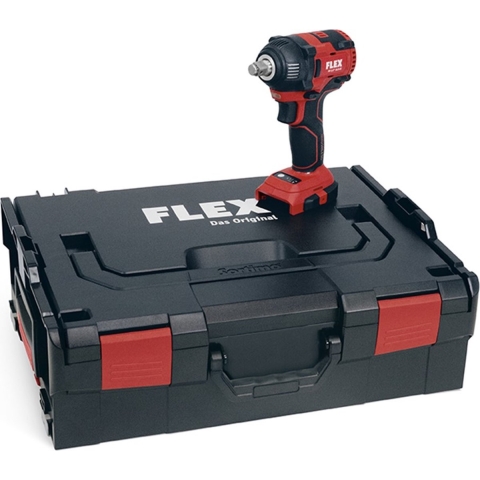Flex IW 1/2"18.0-EC 18V Li-Ion Accu Slagmoersleutel Body In L-Boxx - 1/2''- 250Nm