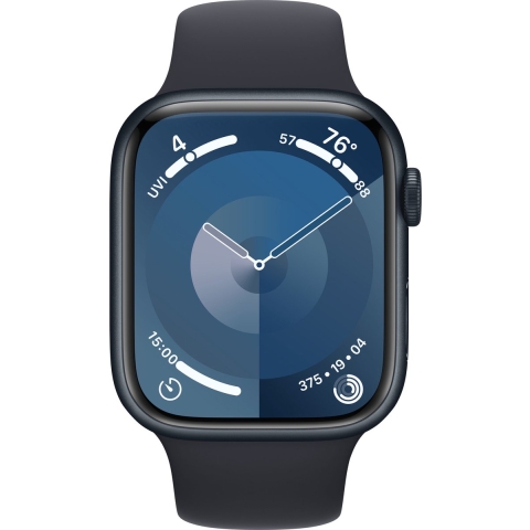 Apple Watch Series 9 Cellular 45 Mm Middernacht Aluminium Case/middernacht Sport Band - S/m