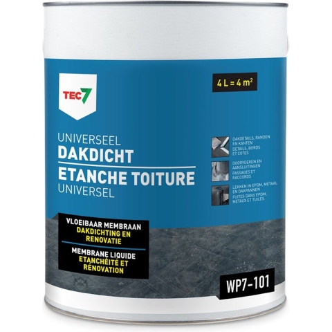 TEC7 602470000 WP7-101 Universeel Dakdicht - 4L