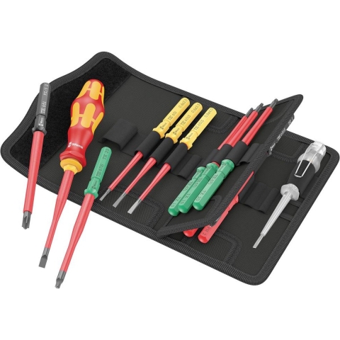 Wera 05006608001 16-delige VDE Slimline Wisselklingenset In Etui