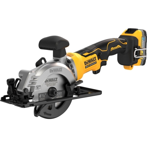 DeWALT DCS571E1T-XJ 18V Li-ion Accu Cirkelzaag Set (1x PowerStack Accu) In TSTAK Koffer - 115mm