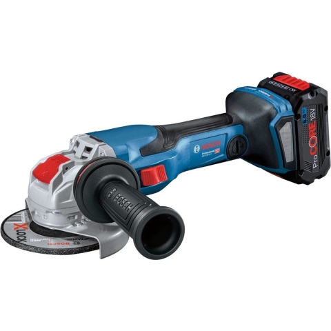 Bosch GWX 18V-15 C 18V Li-Ion Accu BiTurbo Haakse Slijper Set (2x 8,0Ah) In L-Boxx - 125mm - Koolborstelloos