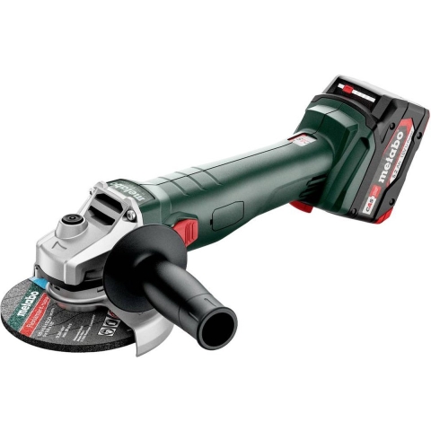 Metabo W 18 L 9-125 Quick 18V Li-Ion Accu-slijper Set (2x Li-Power 5.2Ah) In MetaBox