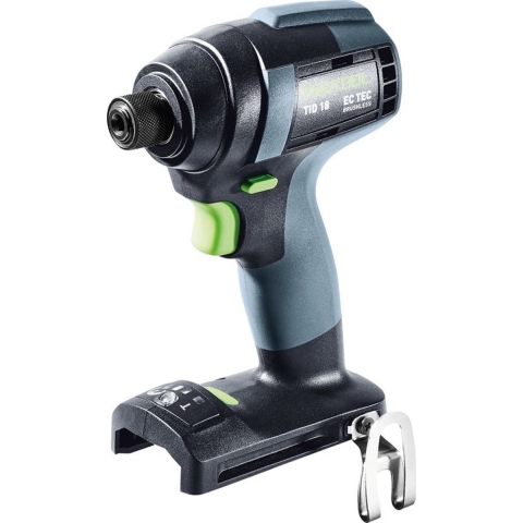 Festool TID 18-Basic 18V Li-Ion Accu Slagschroevendraaier Body In Systainer - 180Nm - 8x220mm - Koolborstelloos