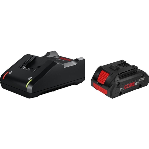 Bosch 1600A01U7U 18V Li-Ion Accu Starterset (1x ProCORE 4.0Ah Accu) + Snellader