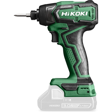 HiKOKI WH18DDW4Z 18V Li-Ion Accu Slagschroevendraaier Body - 140Nm - 1/4"- Koolborstelloos