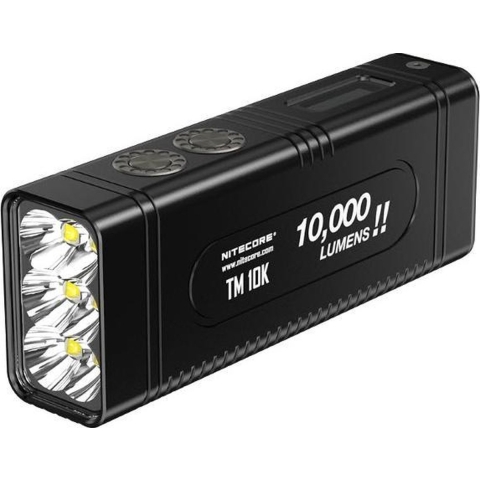 Nitecore TM10K Zaklamp - Oplaadbaar - 10000Lm