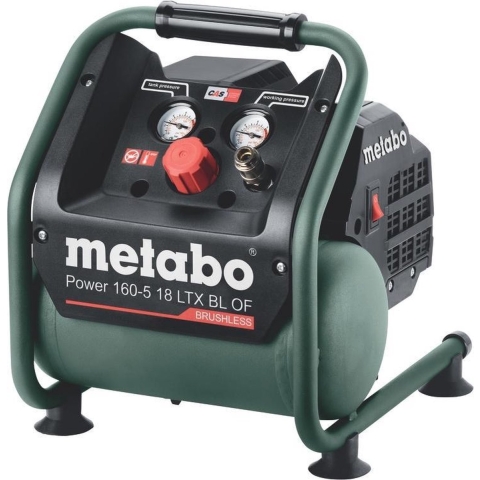 Metabo Power 160-5 18 LTX BL OF 18V Li-Ion Accu Compressor Body - 8 Bar - 120L/min - Koolborstelloos