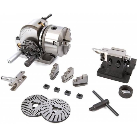 HBM BS-0 verdeelapparaat set met 125 mm 3 klauwplaat
