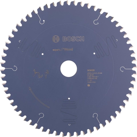 Bosch 2608642498 Expert Cirkelzaagblad - 250 X 30 X 60T - Hout - Carbide