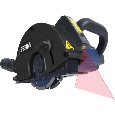 Ferm sleuvenfrees 125mm / 1700W
