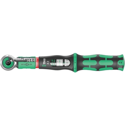 Wera 05075801001 Safe-Torque A 2 Momentsleutel Met Omschakelbare Ratel - 2-12 Nm - 1/4"