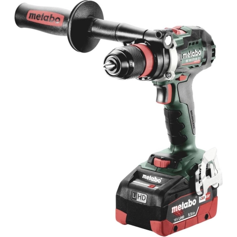 Metabo BS 18 LTX BL Q I 18V Li-ion Accu Boor-/schroefmachine Set (2 X 5.5 Ah LiHD Accu) In MetaBOX- Koolborstelloos - 602359660