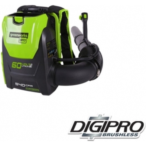 GREENWORKS 60V accu bladblazer rugmodel