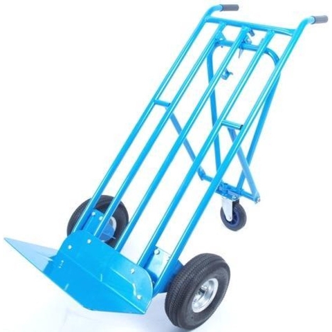 Steekwagen 200 Kg met steunwiel