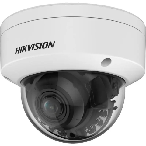 Hikvision - DS-2CD2787G2HT-LIZS - ColorVu Hybrid - Varifocal Dome - 8MP - IP - Wit