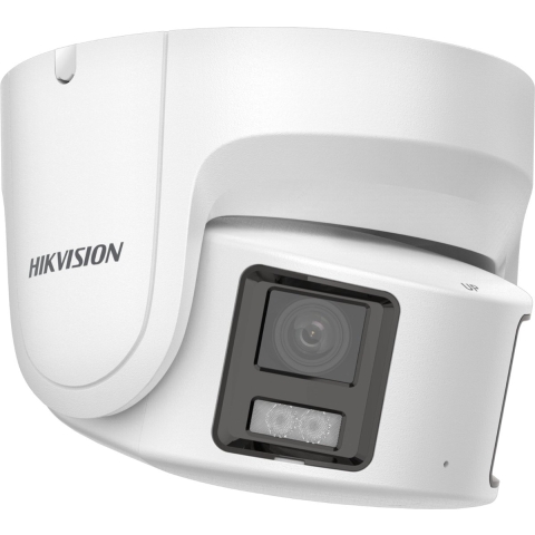 Hikvision DS-2CD2387G2P-LSU/SL, 8 Megapixel, Dome Camera, ColorVu, 180 Graden Panoramisch ZWART
