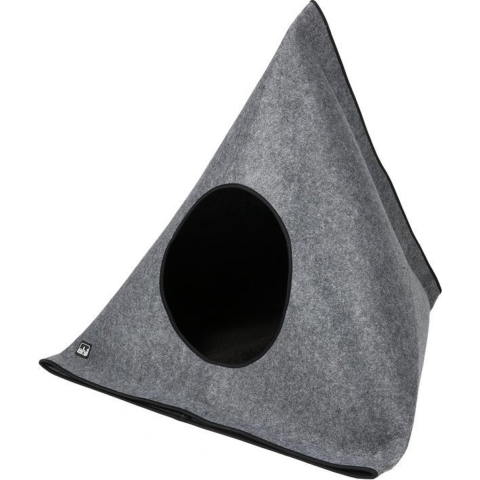 EBI kattenhuis Hellen Antraciet 80 x 80 x 75 cm