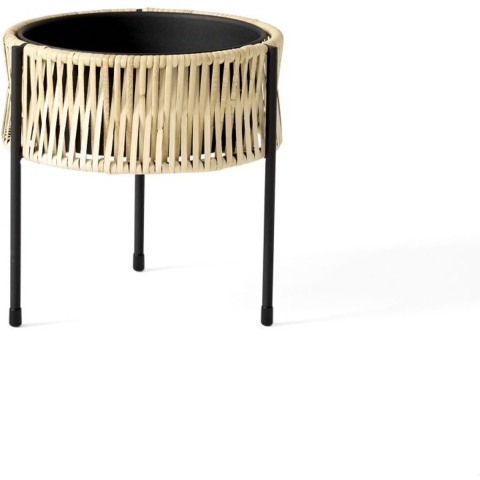 Audo Copenhagen Umanoff PlantenbakØ27 Zwart/rattan