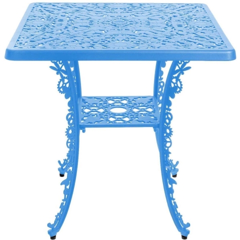 Seletti Industry Garden Tuintafel Vierkant 70x70 Blauw